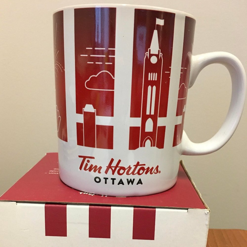 Tim Horton's Traveller Collection Mug (Ottawa), Limited Edition, Series 1, 2016
